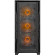 shumee Ohišje COUGAR Uniface RGB, Midi Tower, črno