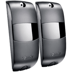 shumee SOMFY SGS Essential motor za dvokrilna vrata s pametnim upravljanjem doma, srebrn