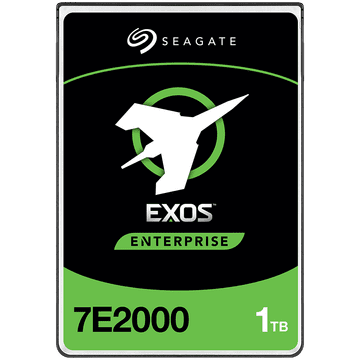 shumee SEAGATE Exos 7E2000 (2,5", 1 TB, 128 MB, SAS 3, 7200 vrt/min)