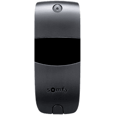 shumee Komplet črne fotocelice SOMFY