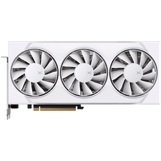 shumee Grafična kartica XFX Swift AMD Radeon RX 9060 XT OC, bela, trojni ventilator, igralna izdaja, 16 GB GDDR6, 128-bitna, HDMI, 2xDP