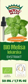 Royal Brand BIO IZVLEČEK - TINKTURA MELISE