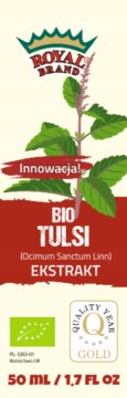 shumee IZVLEČEK TULSI SVETE BAZILIKE V KAPLJICAH 50 ml BIO