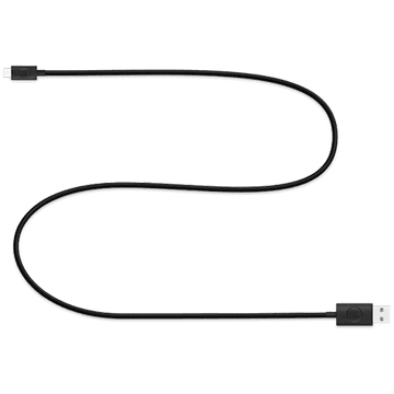shumee BANG & OLUFSEN USB-C kabel, 2 m, ogljeno črn, tkanina (1 paket - 8 kosov)