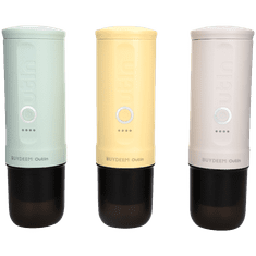 shumee BUYDEEM Przenośny ekspres do kawy, model OTEM-01, couleur blanc avoine