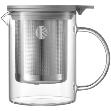 shumee Steklen vrč z infuzerjem 500 ml, model CD2001, BUYDEEM