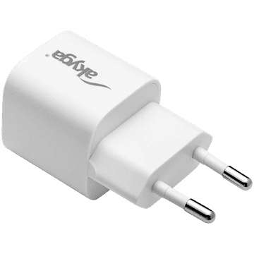 shumee AKYGA AK-CH-22 25 W USB-C PD GaN stenski polnilnik 5–12 V / 28–3 A bela