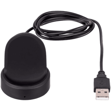 shumee Polnilnik AKYGA AK-SW-10 za Samsung Gear S2/S3, priklopna postaja + 1m USB kabel