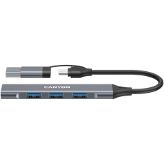 shumee CANYON HUB DS-02 4 z 1 USB-A/C mrežo