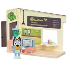 sarcia.eu Bluey FIGURICE SET Mini bar z sokovi, figurice za otroke, PREMIKLJIVE DELE 3+