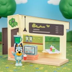 sarcia.eu Bluey FIGURICE SET Mini bar z sokovi, figurice za otroke, PREMIKLJIVE DELE 3+