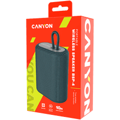 shumee CANYON BSP-4 5 W Bluetooth zvočnik, FM radio, siv