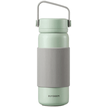 shumee BUYDEEM 400ml termos z infuzerjem, model CD1011, prijetno zelenkasta barva