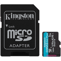 shumee KINGSTON Canvas Go Plus 170R A2 U3 V30 1TB microSDXC kartica brez ADP-ja