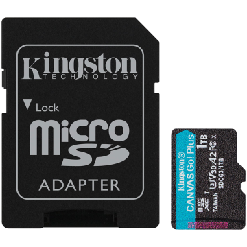 shumee KINGSTON Canvas Go Plus 170R A2 U3 V30 1TB microSDXC kartica brez ADP-ja