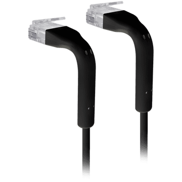 shumee UBIQUITI UniFi Ethernet patch kabel kat. 6, 1 m, RJ45 priključek, črne barve