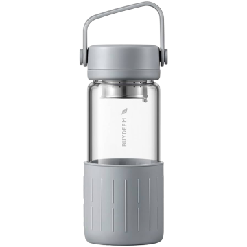 shumee BUYDEEM 350 ml steklenička z infuzerjem, model CD1008, nordijsko siva