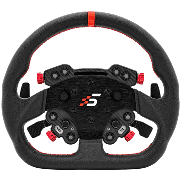 shumee Volan SIMAGIC GT1 D z obvolanskima ročicama za prestavljanje GT Pro Hub(K) in sklopko, usnjen