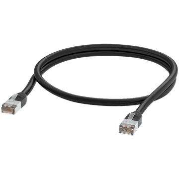 shumee UBIQUITI UniFi S/UTP (STP) kat. 5e patch kabel, zunanji, črne barve, 5 m