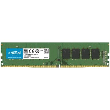 Crucial 16GB DDR4-3200 UDIMM CL22 (8Gbit/16Gbit) pomnilnik