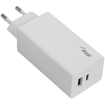 shumee AKYGA GaN USB-C USB-A stenski polnilnik AK-CH-20 PD3 5–20 V / največ 3 A QC 100 W