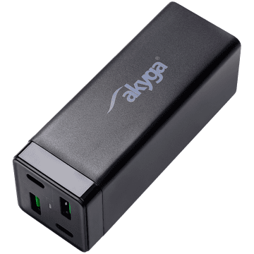 shumee Polnilnik AKYGA AK-CH-17 65 W 2 vhoda USB-A + 2 vhoda USB-C QC4+ PD 5-20 V / 1,5-3,25 A