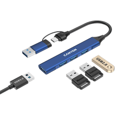 shumee CANYON HUB DS-02 4 v 1 USB-A/C moder