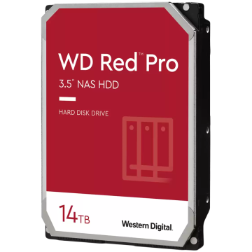 shumee WESTERN DIGITAL Red Pro (3,5'', 14 To, 512 Mo, 7200 ot/min, SATA 6 Gb/s)