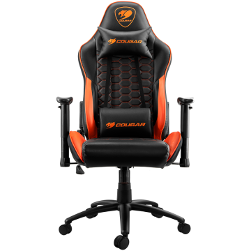 shumee Igralni stol COUGAR Outrider, črne in oranžne barve