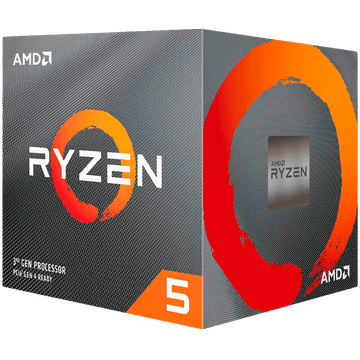 shumee AMD Ryzen 5 3600 (4,20 GHz, 36 Mo, 65 W, AM4) BOX, z refroidistom Wraith Spire