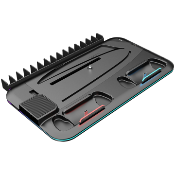 shumee Hladilna podloga CANYON CS-51 RGB za PS5 Slim/DE, črna