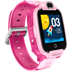 shumee Pametna ura za otroke CANYON Jondy KW-44, 4G, kamera, GPS, glasba, roza