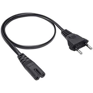 shumee AKYGA AK-RD-04A Napajalni kabel v obliki osmice CCA CEE 7/16 / IEC C7 0,5 m