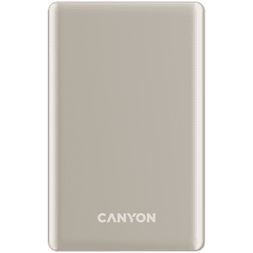 shumee Zunanja baterija CANYON OnPower 505 slim Magsafe 5.000 mAh PD20 W bež