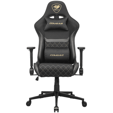 shumee Igralni stol COUGAR Armor One V2 Gold F, črne barve