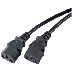 shumee AKYGA ''Y'' AK-PC-04A razdelilnik napajalnega kabla CCA CEE 7/7 / 2x IEC C13 1,8 m