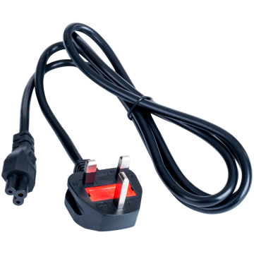 shumee AKYGA AK-AG-02A IEC C5 3-pinski 1,5 m napajalni kabel za prenosnik