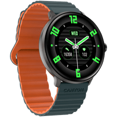 shumee Pametna ura CANYON Jacky SW-69 zeleno-oranžna