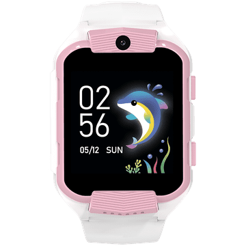 shumee Pametna ura CANYON za otroke Cindy KW-41 4G s kamero in glasbo, bela - roza