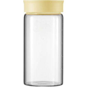 shumee BUYDEEM 1200ml rumen mehki stekleni kozarec s pokrovom Model CS1015