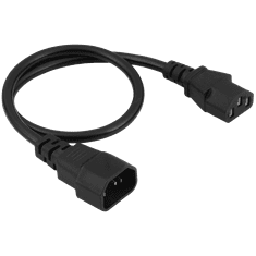shumee AKYGA AK-PC-14A CCA IEC C13 / C14 podaljševalni kabel 0,5 m