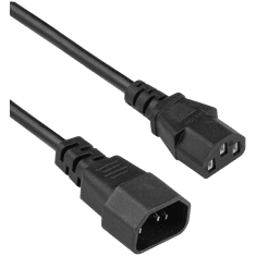 shumee AKYGA AK-PC-14A CCA IEC C13 / C14 podaljševalni kabel 0,5 m