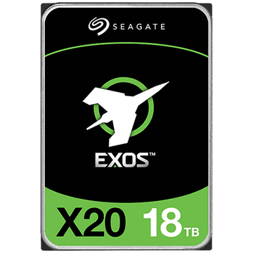 shumee SEAGATE Exos X20 (3,5", 18 To, SATA III, 7200 Go/min)