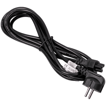 shumee AKYGA AK-NB-10A Cloverleaf IEC C5 CEE 7/7 napajalni kabel za prenosnik 3 m