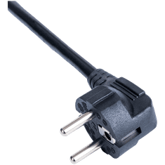 shumee AKYGA AK-NB-10A Cloverleaf IEC C5 CEE 7/7 napajalni kabel za prenosnik 3 m
