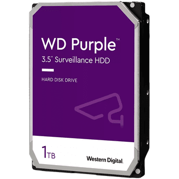 shumee WESTERN DIGITAL Vijolična (3,5'', 1 TB, 64 MB, 5400 vrt/min, SATA 6 Gb/s)