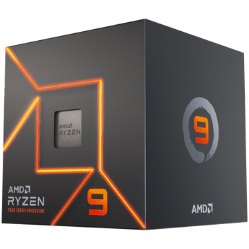 shumee AMD Ryzen 9 7900 (3,70 GHz, 76 MB, 65 W, AM5) BOX, z grafično kartico Radeon