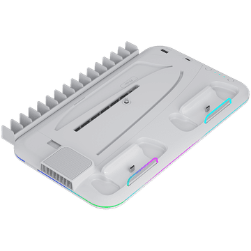 shumee Hladilna podloga CANYON CS-51 RGB za PS5 Slim/DE bela