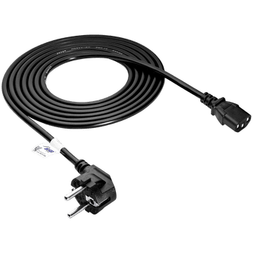 shumee AKYGA AK-PC-06A CCA CEE 7/7 / IEC C13 napajalni kabel 3 m