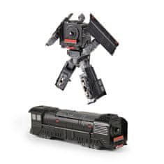 Rappa Kovinski robot razstavljena lokomotiva črna